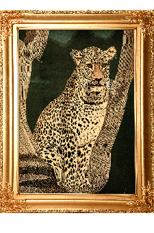 Leopard on the tree      
