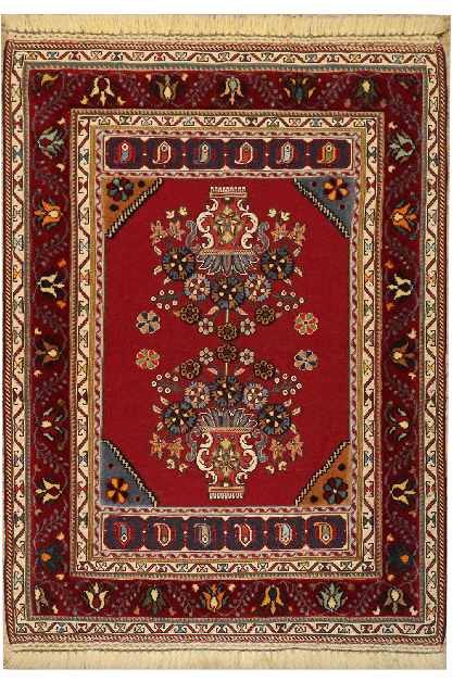 گلدان و میوه    
