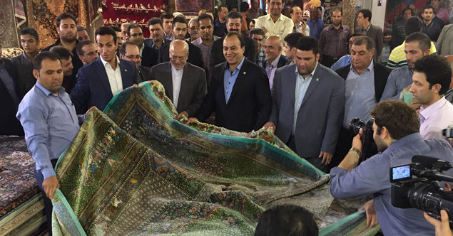 حضور فرش عظیم زاده در بیست و چهارمین نمایشگاه بین المللی فرش دستبافت