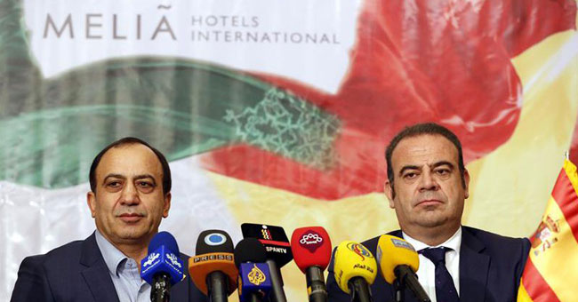 Cooperation between  Ghoo Gran Melia Caspian-sea and Melia International hotels group